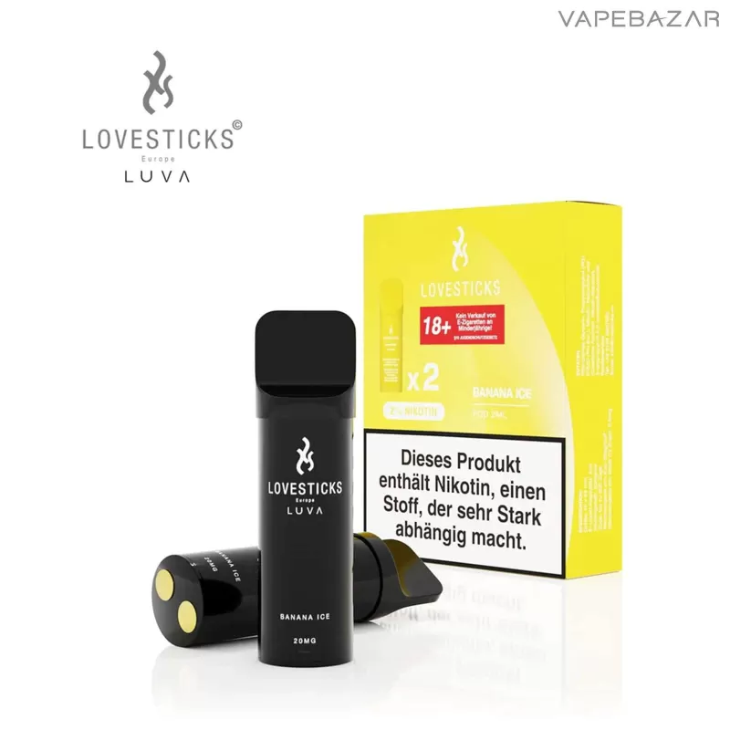 Lovesticks – LUVA Pods – Banana Ice – 2er Pack