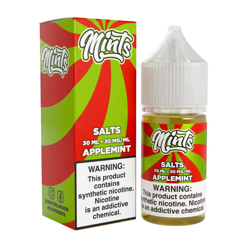 Mints Vape Co SALT - Applemint - 30ML E-Liquid