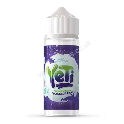YeTi Honeydew Blackcurrant E-Liquid Shortfill - Vapestreams Co