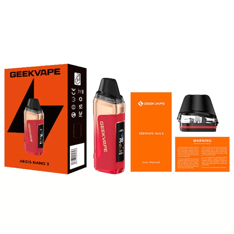 Geekvape AN 3 (Aegis Nano 3) Pod Kit 30W - Midnight Dark - Image 3