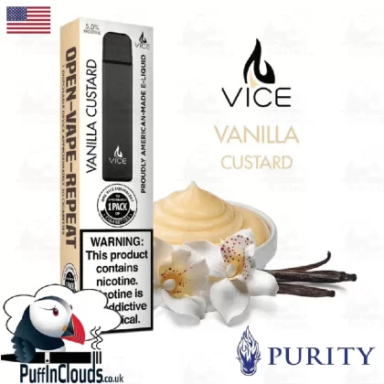Purity Vanilla Custard Vice Disposable Pod Device
