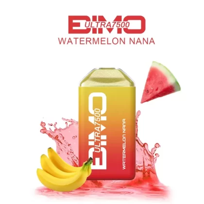 BIMO Ultra 7500 Puffs – Watermelon Nana - Vape Store
