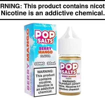 BERRY MANGO BY POP SALTS 30ML - Vapejuice