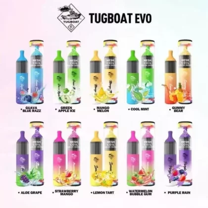 Tugboat EVO Disposable Vape 4500 Puffs