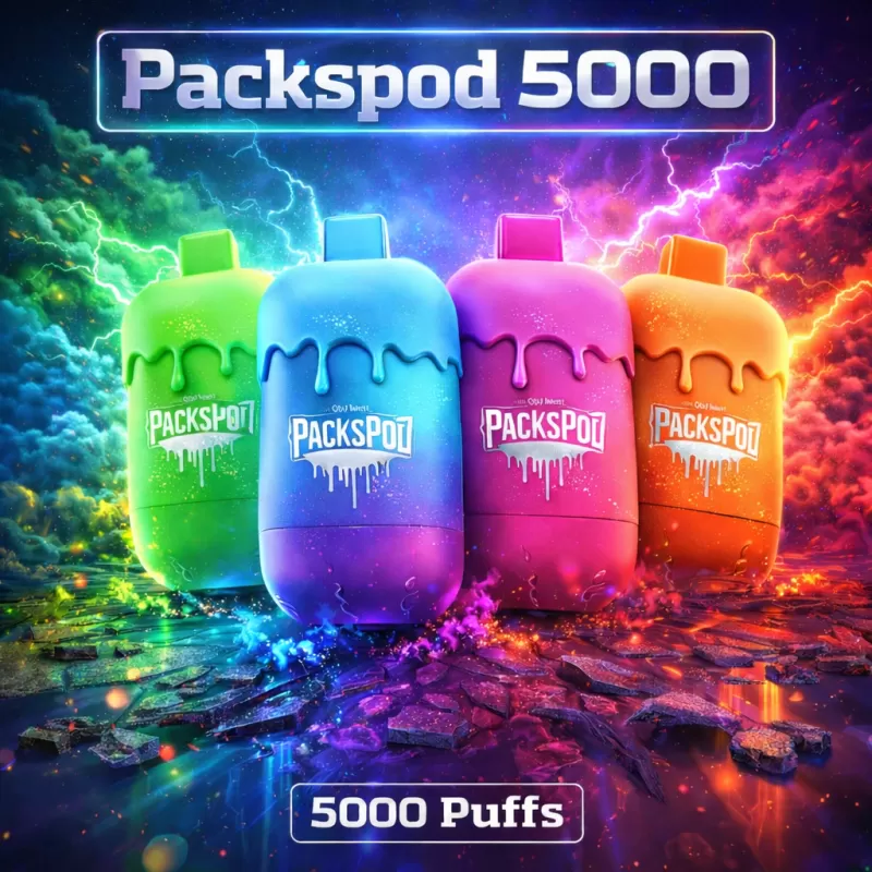 Packspod 5000 - Cinnamon Funnel Cake (BLK Series) - Image 2