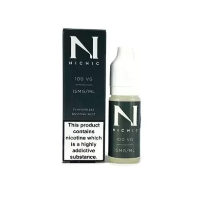 NIC NIC 15mg Nicotine Shot 10ml 100VG - Nicotine Strength#15mg