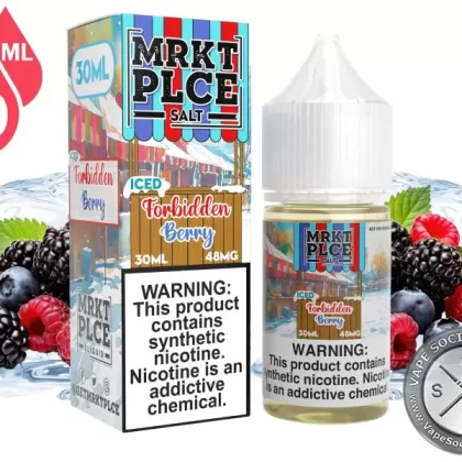 Iced Forbidden Berry by MRKT PLCE Salt 30ml