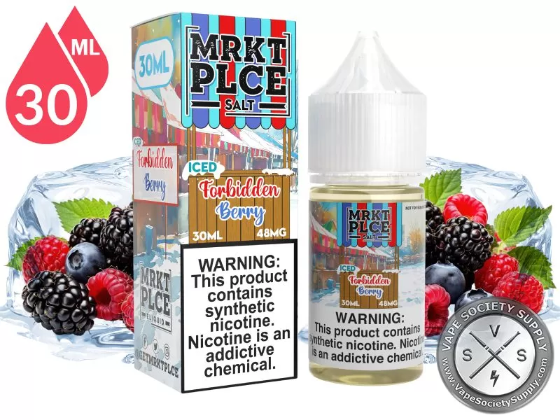 Iced Forbidden Berry by MRKT PLCE Salt 30ml
