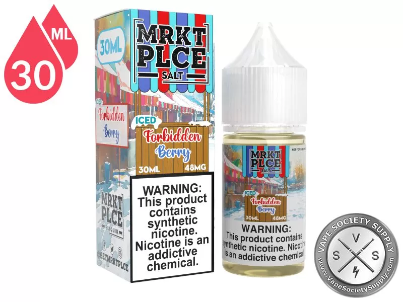 Iced Forbidden Berry by MRKT PLCE Salt 30ml - Image 3