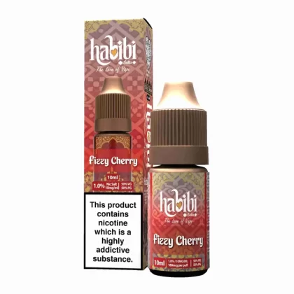 Habibi Fizzy Cherry Nic Salt Vape Juice - 10 Pack