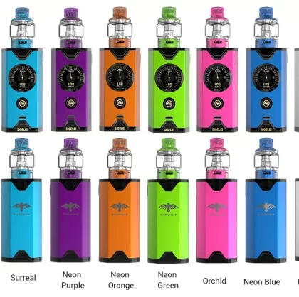 Sigelei Chronus 200W Kit with 5.5ml Sigelei Chronus Tank - Platinum