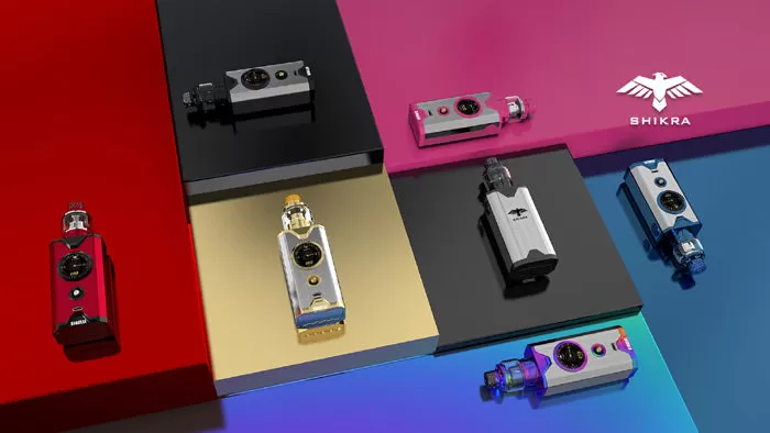 Sigelei Chronus 200W Kit with 5.5ml Sigelei Chronus Tank - Platinum - Image 3