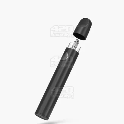 RAE | Gamma Black Ceramic Core Disposable Vape Pen with Waterdrop Windows | 1mL – 310 mAh – 100 Count