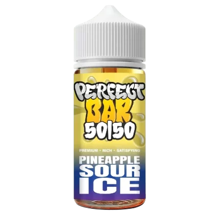 PERFECT BAR PINEAPPLE SOUR ICE 100ML SHORTFILL E-LIQUID