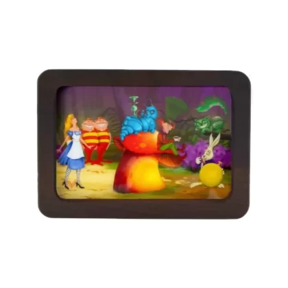 V Syndicate Alice Mushroom 3D HD Wood Rolling Tray – 12in