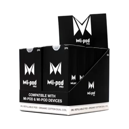 Mi-Pod Pro Replacement Pod – 10PK - Color#Pro Black>Pro Red>Pro Blue>Pro Orange>Pro Pink>Pro Purple>Pro Yellow (7DB163)