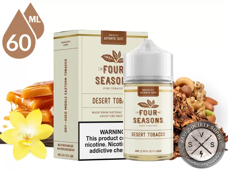RY4 Tobacco By Four Seasons E-Liquid 60ml