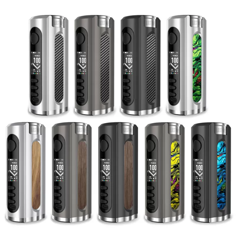 Lost Vape Grus Box Mod 100W - Gunmetal / Puzzling