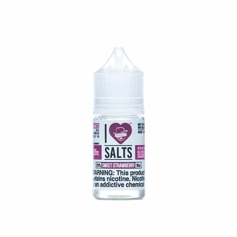 I Love Salts Sweet Strawberry Salt Nicotine 30mL Pre-Steeped