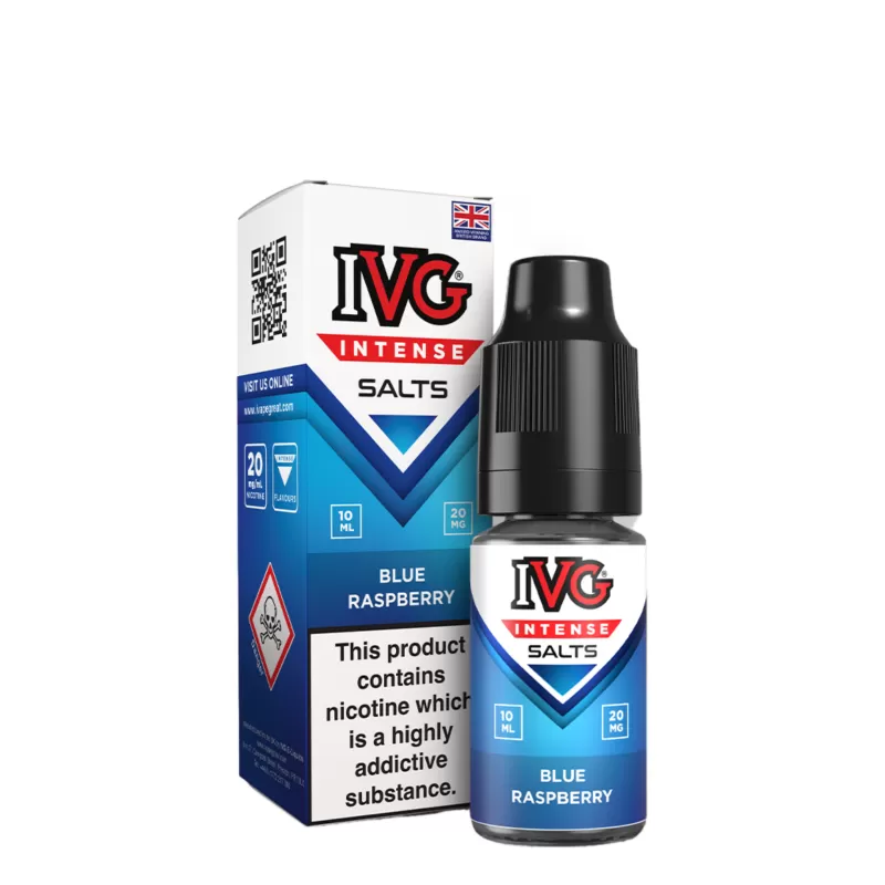Box of 10 – 20mg (2%) IVG Intense Nic Salts 10ml E-Liquid - Vape Co - Image 2