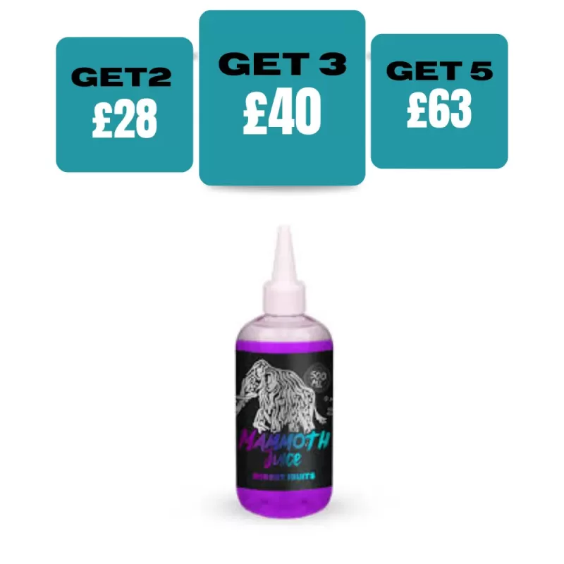 Mammoth Juice E-liquid 500ml - Cherry Tunes / No
