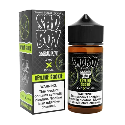 SADBOY E-Liquid - Keylime Cookie 100ML - Cookie Line Series - 0MG
