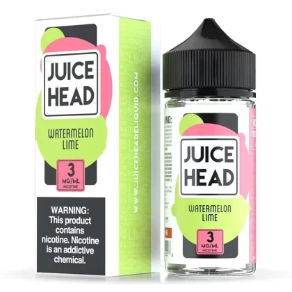 JUICE HEAD – WATERMELON LIME 100ML - Vape Product, Vape Product (6A0B82)