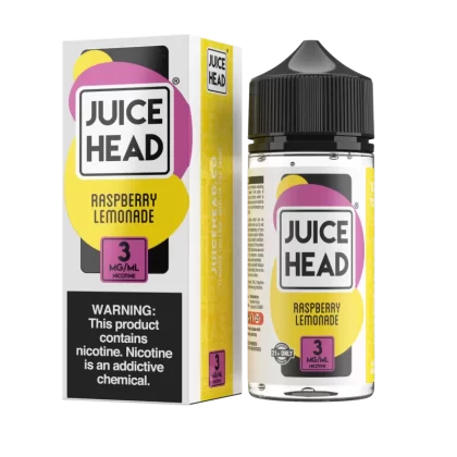 Juice Head - Raspberry Lemonade - 100ML E-Liquid - 3MG