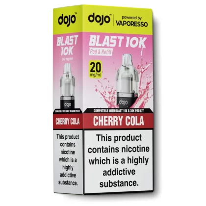 Cherry Cola Pod & Refill by Dojo Blast 10k - Ecigarettedirect Co