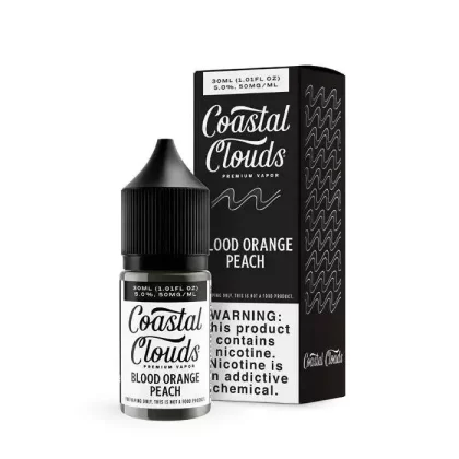 Blood Orange Peach Nicotine Salt by Coastal Clouds