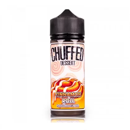 Chuffed Dessert Cinnamon Roll 100ml Short Fill E Liquid - Vapourdays Co