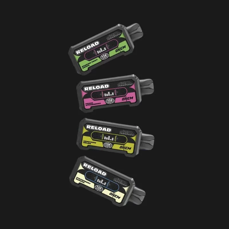 ONEM RELOAD Cartridge - Compatible with Vapetape Offgrid Battery - Strawberry Grapple