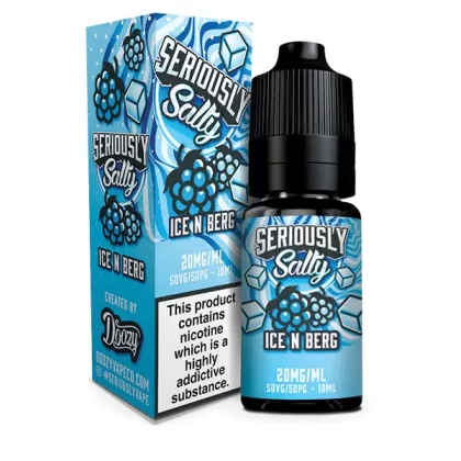 Seriously Salty Ice N Berg Nic Salt E-Liquid - Vape Product, Vape Product