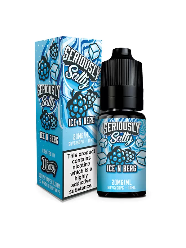 Seriously Salty Ice N Berg Nic Salt E-Liquid - Vape Product, Vape Product