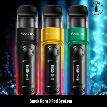 Smok Rpm C Pod System In Dubai, UAE - Black, Blue (4D1B99)