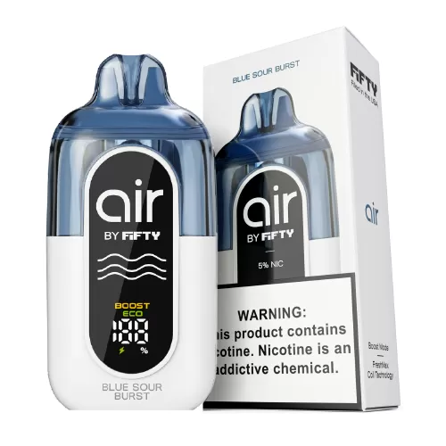 Blue Sour Burst Disposable Vape by Fifty Bar Air - Image 2