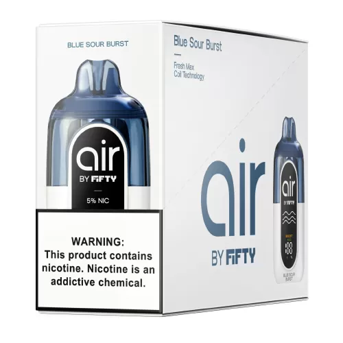 Blue Sour Burst Disposable Vape by Fifty Bar Air - Image 3