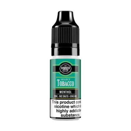Menthol Tobacco Bar Salts by Dinner Lady - 10mg (Discontinued) - Ecigwizard