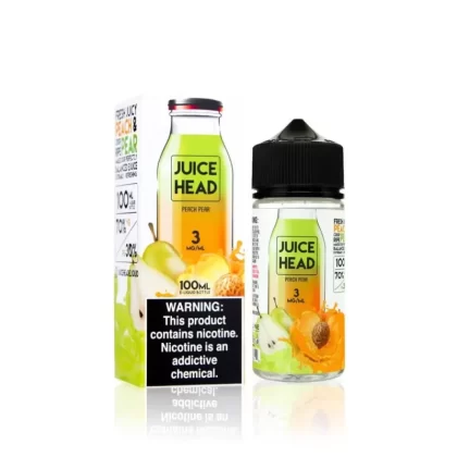 Juice Head E-Liquid – Peach Pear