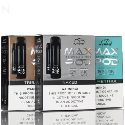 Hyppe Max Pods Pre-filled Disposable Pods 5% 2 Pack - Tobacco Dream
