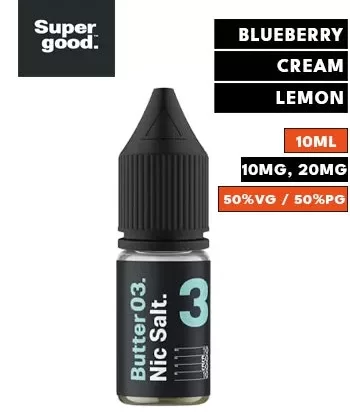 Butter 03 Nic Salt eLiquid by Supergood - 10mg / 10ml