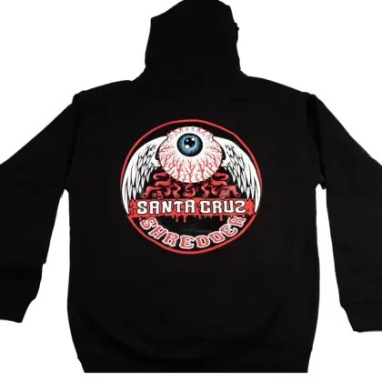 Santa Cruz Shredder Apparel Hoodies “Flying Eyeball”