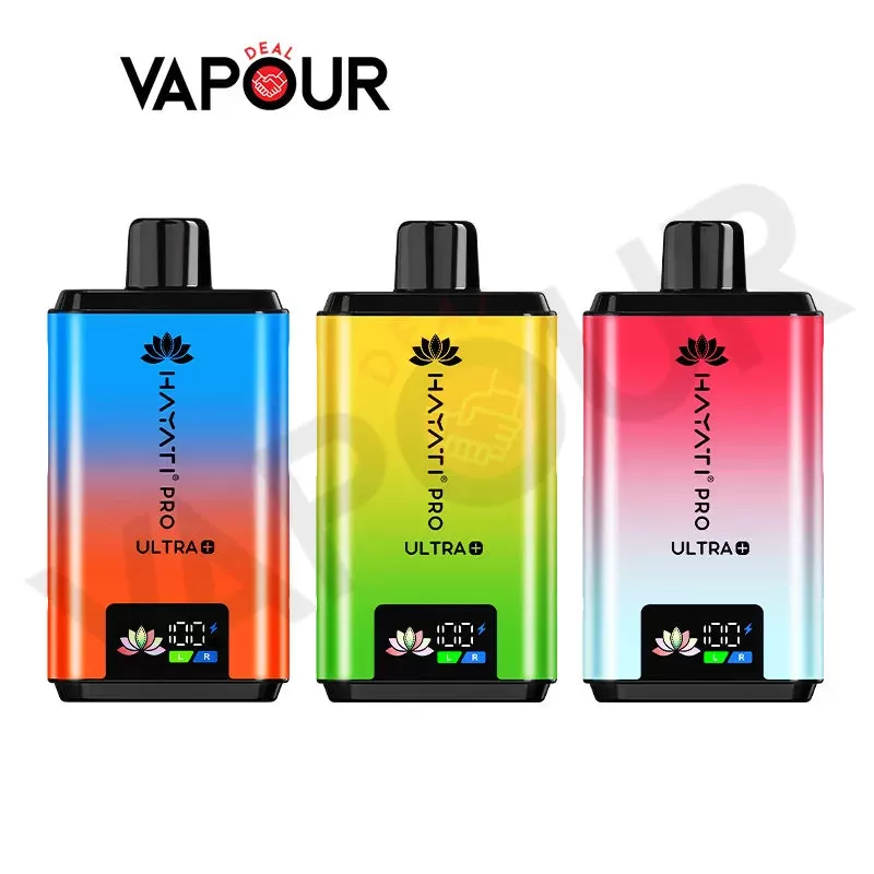 Hayati Pro Ultra Plus 25000 Prefilled Pod Kit - Cherry Ice / Peach Mango