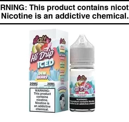 DEWBERRY ICED BY HI-DRIP SALTS 30ML - Vapejuice