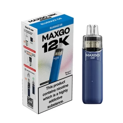 Relx Maxgo 12K Prefilled Pod Vape Kit (Expiry May 2026) - Cherry Blast