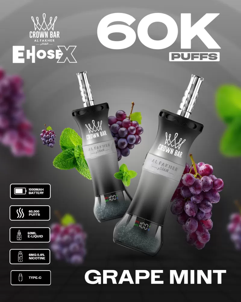 Al Fakher Vape CrownBar 60000 - Crownbar Vape (B1C762)