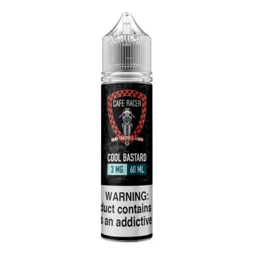 Cafe Racer – Cool Bastard Vape Liquid – 60ML - Vape Product; Vape Product, Vape Product