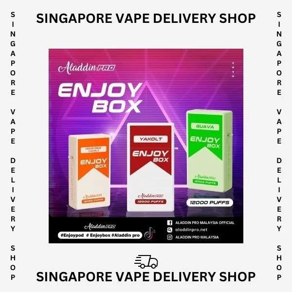Aladdin Pro Enjoy 12000 Puffs - White Coffee - Image 2
