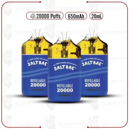 Salt Bae50 Refillable Disposable 20ml - Thevapersworld