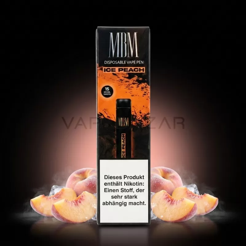 MBM Einweg Vape – Ice Peach - Vapebazar